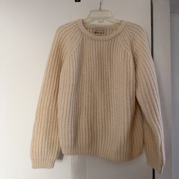 Cozy Cream Knit Sweater NWT - Picture 5 of 9